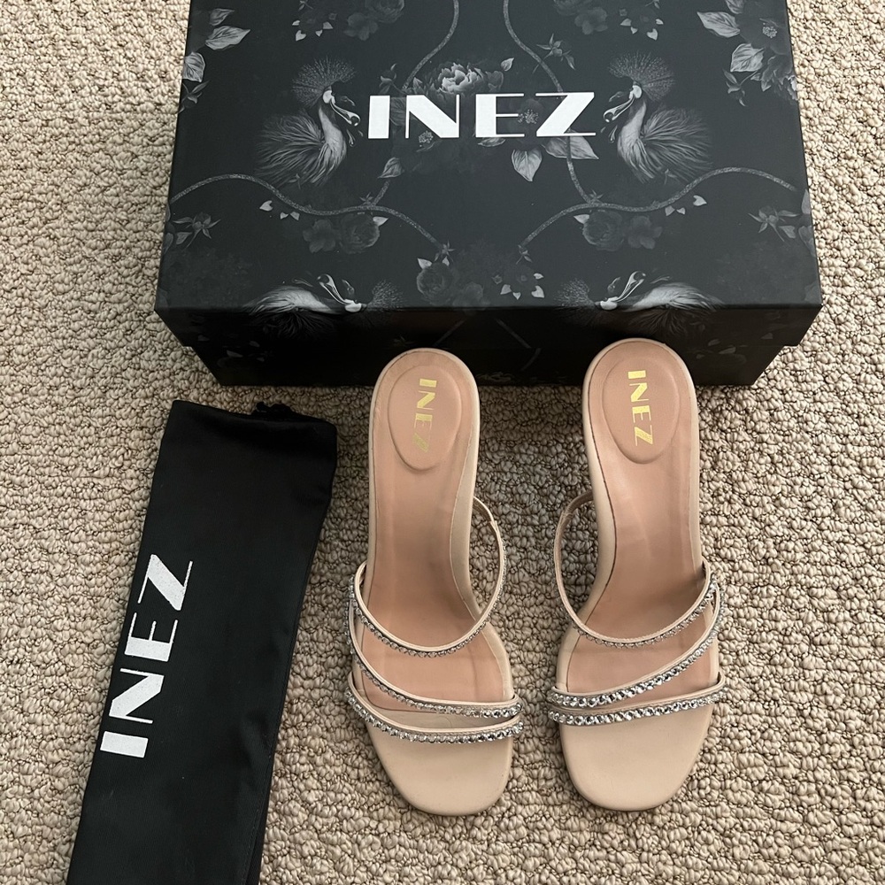 INEZ Sophia Slides Sandals - 6B